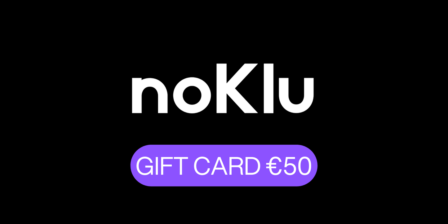 noKlu gift card.
